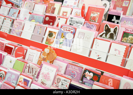 North Miami Beach Florida,Kmart,display sale,prices,pricing,greeting cards,Valentine's Day,FL070125023 Stock Photo