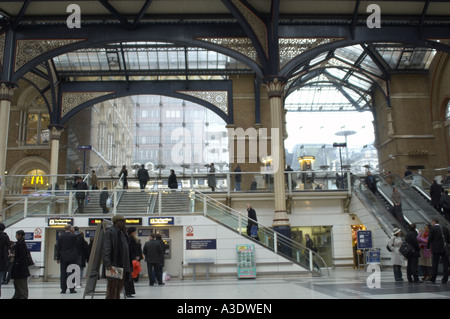 Liverpool street railway station London Stock Photo