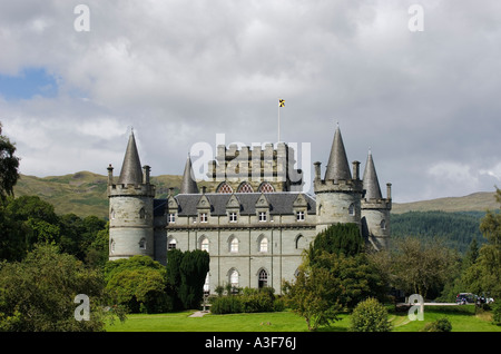 Inveraray Castle Seat of the Duke of Argyll Inveraray Scotland Stock Photo