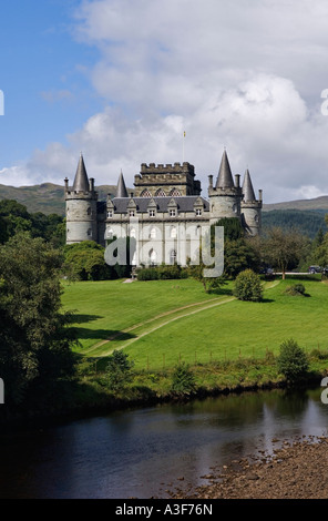 Inveraray Castle Seat of the Duke of Argyll Inveraray Scotland Stock Photo