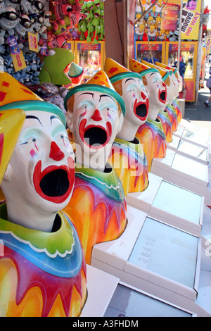 Laughing clowns amusement in sideshow alley Stock Photo: 33088676 - Alamy