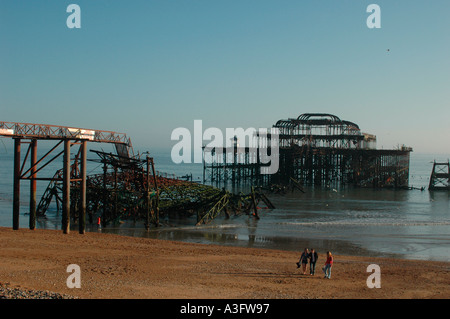 BRIGHTON SEA FRONT SCENES Stock Photo