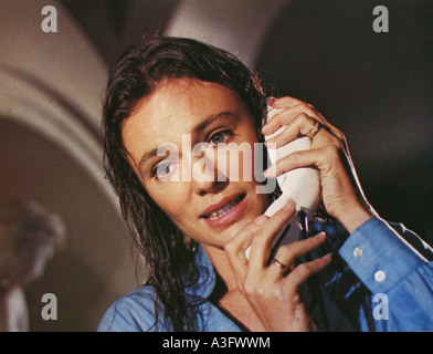 SPIRAL STAIRCASE 1975 Warner/Raven film with Jacqueline Bisset Stock Photo