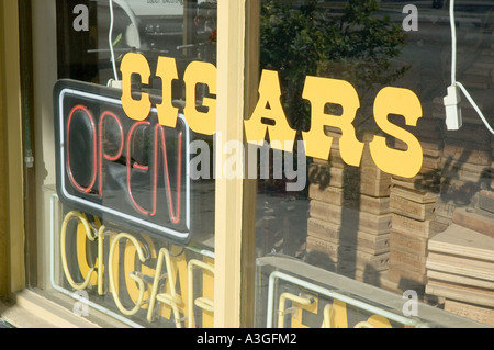 Cigar shop in Little Havana Miami Florida Stock Photo