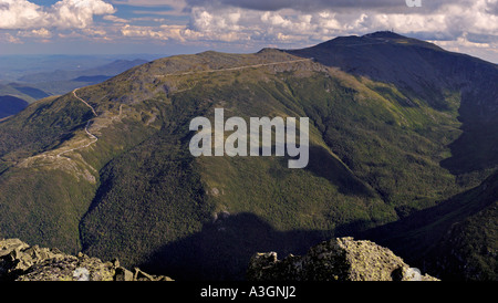 On the summit of Mt Adams. Washington State Stock Photo - Alamy