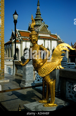 temple wat phra keo city of bangkok thailand Stock Photo