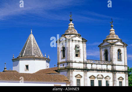 Church Igreja dos Agostinhos Vila Vicosa Alentejo Portugal Europe Stock Photo