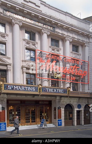 THE MOUSETRAP stage play by Agatha Christie at St Martins Theatre ...