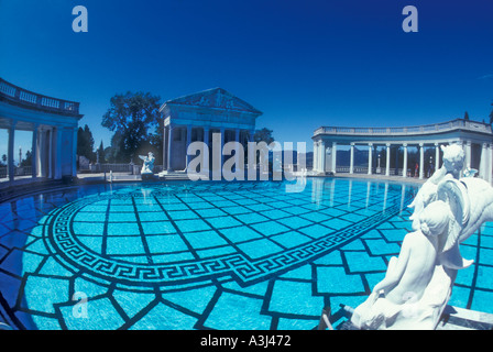 San Simeon Hearst Castle on California coast USA Stock Photo