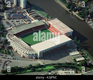 Aerial image of Nottingham Forest Football club ground the City Stock ...