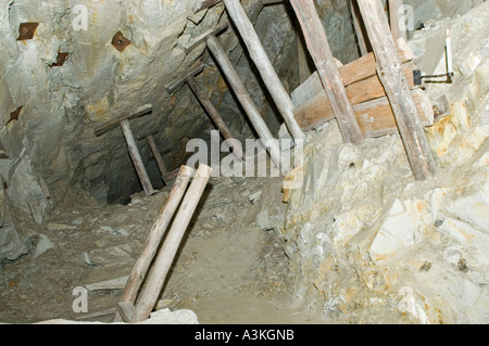 Historic gold mine, Ballarat, Victoria, Australia Stock Photo