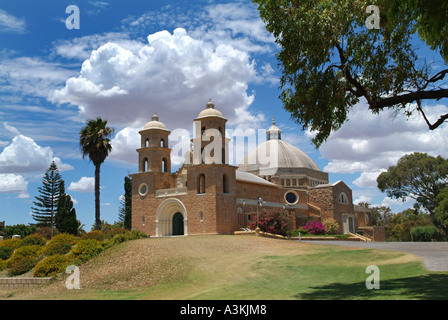 Saint Francis Xavier Cathedral in Geraldton on the Indian Ocean coast of Western Australia Stock Photo