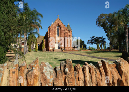 Our Lady in Ara Coeli Church in Northampton Western Australia Stock Photo