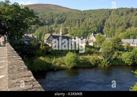 The village of Kinloch Rannoch, Perthshire, Scotland Stock Photo - Alamy