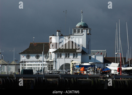 The Royal Norfolk and Suffolk Yacht Club Lowestoft Stock Photo