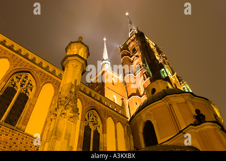 Saint John's Cathedral Ostrow Tumski Lower Silesia Wroclaw Stock Photo ...