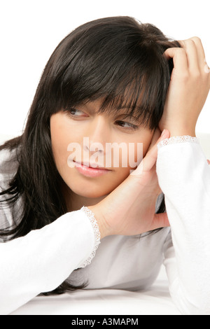 Portrait of young woman Stock Photo