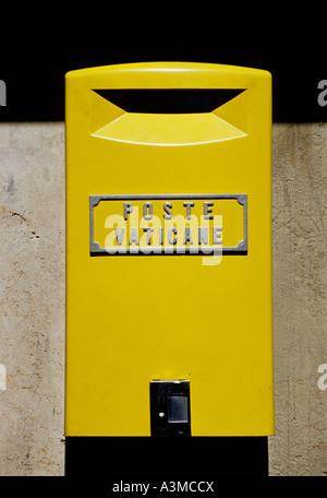 The Poste Vaticane Mailbox, Italy Stock Photo