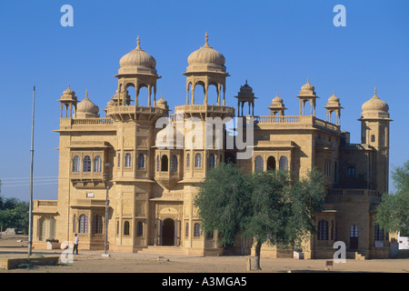 India Jaisalmer Jawahar Niwas Palace Stock Photo