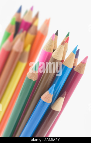 Colour Pencils Stock Photo