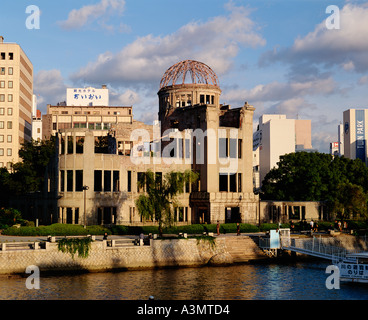 The A Bomb Dome close to the epicentre of the Hiroshima atomic bomb Hiroshima Japan Stock Photo