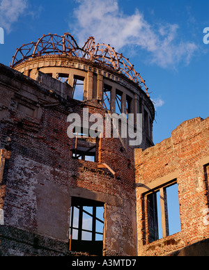The A Bomb Dome close to the epicentre of the Hiroshima atomic bomb Hiroshima Japan Stock Photo