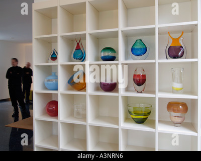 Private collection of glass artworks unica by world famous Dutch designer Floris Meydam Stock Photo