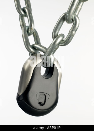 Lock Chain Stock Photo