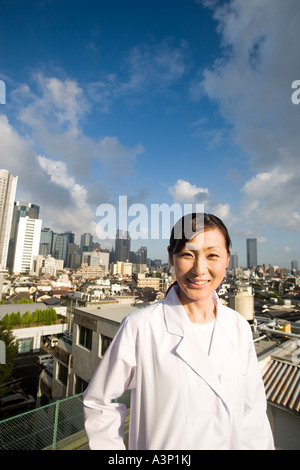 Portrait of a female doctor Stock Photo