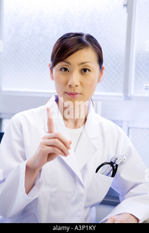 Portrait of a female doctor Stock Photo
