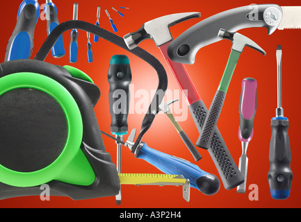 Hand Tools Stock Photo