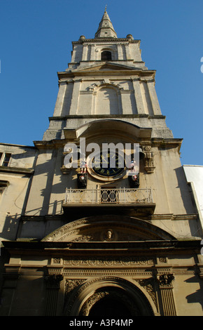 Christ Church with St Ewen and St George in Corn Street Bristol Gloucestershire, England Stock Photo