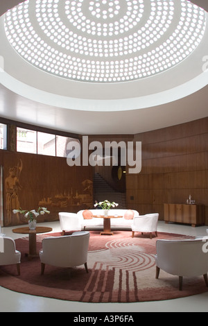 Entrance hall of  Eltham Palace London England GB UK Stock Photo