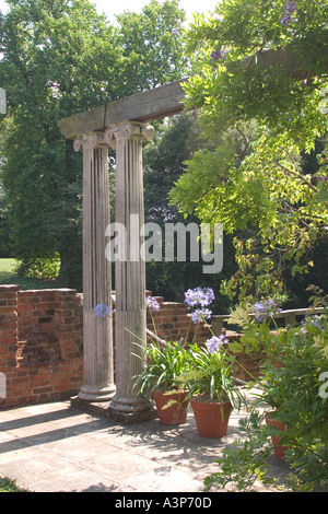 The gardens Eltham Palace London England GB UK Stock Photo