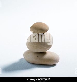 Stack of stones Stock Photo