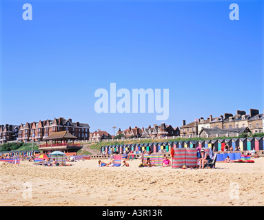 Tirage Albuminé Ancien - Lowestoft, The Beach From South Cliff, Vers 1880