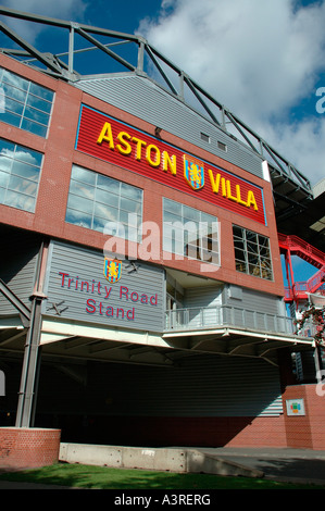 Aston Villa Football Club, Trinity Road stadium entrance Stock Photo