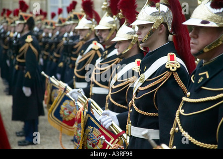 France, Paris, Republican guard of the Elysee Palace Stock Photo - Alamy