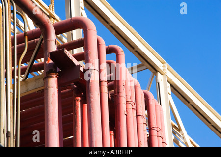 CONSTRUCTION,, PIPES,, WATER,, WATER, PIPES,, UNDERGROUND,, DRINKING,, DRINKING, WATER,, MANY,, PILED, UP,, PILE,, PILED,, ROUND Stock Photo