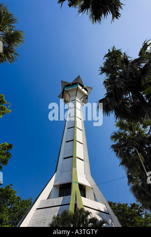 Baiturrahman mosque in Semerang, Central-Java, Indonesia Stock Photo ...