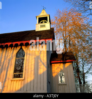 Church In Eckley Miners' Village, A 19Th Century Company Mining Town Or  'Patch' In Pennsylvania'S Anthracite Coal Region, USA Stock Photo