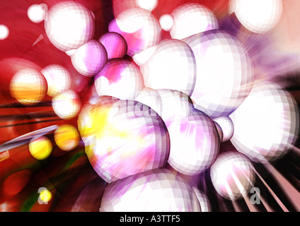 Geometric Digits Stock Photo