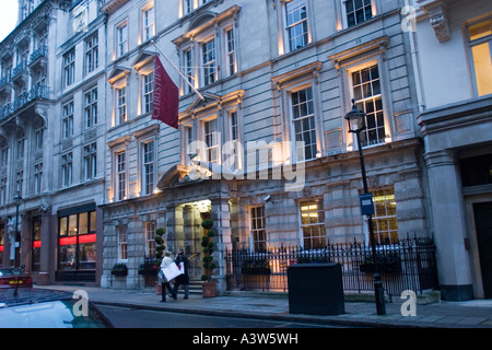 Exterior of Christies Auction house in St James London GB UK Stock Photo