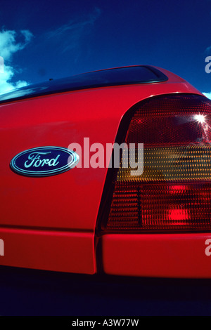 Ford Fiesta 1 point 1 Popular Plus of 1989. English car manufacturer 1911 to date Stock Photo