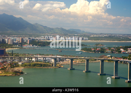 Panoramic view of Vitoria , Espirito Santo , Brazil Stock Photo - Alamy