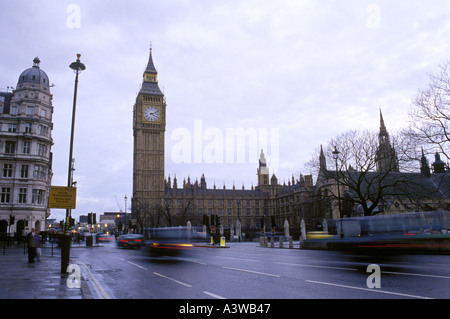 The Houses of Parliament in Westminster London Stock Photo