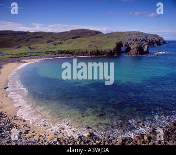 Dalbeg Bay, Isle of Lewis, Western Isles, Scotland , UK Stock Photo