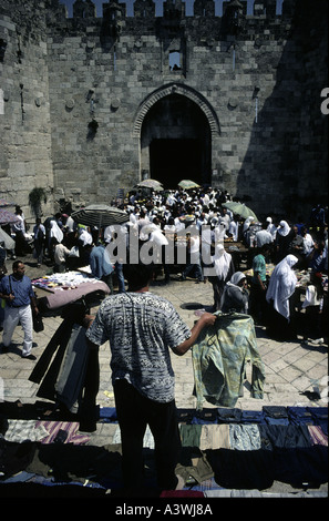 Herod's Gate, Jerusalem, Israel Stock Photo - Alamy