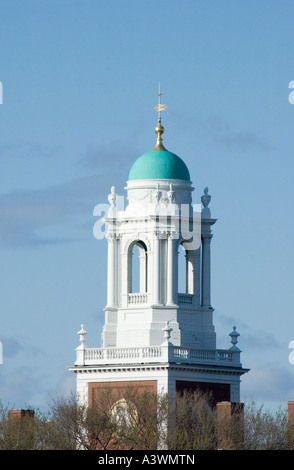 Belltower at Harvard Universtiy in Cambridge Massachusetts Stock Photo