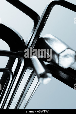 A close up study of a set of Alan keys. Picture by Patrick Steel patricksteel Stock Photo